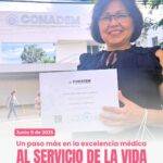 Certificación de ginecóloga